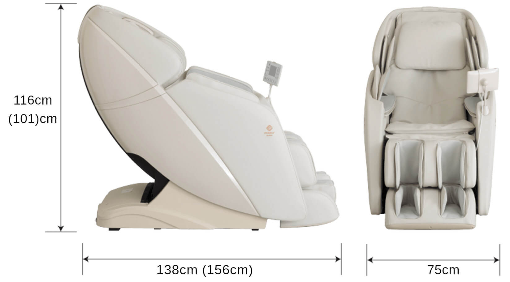 Massage Chair Size