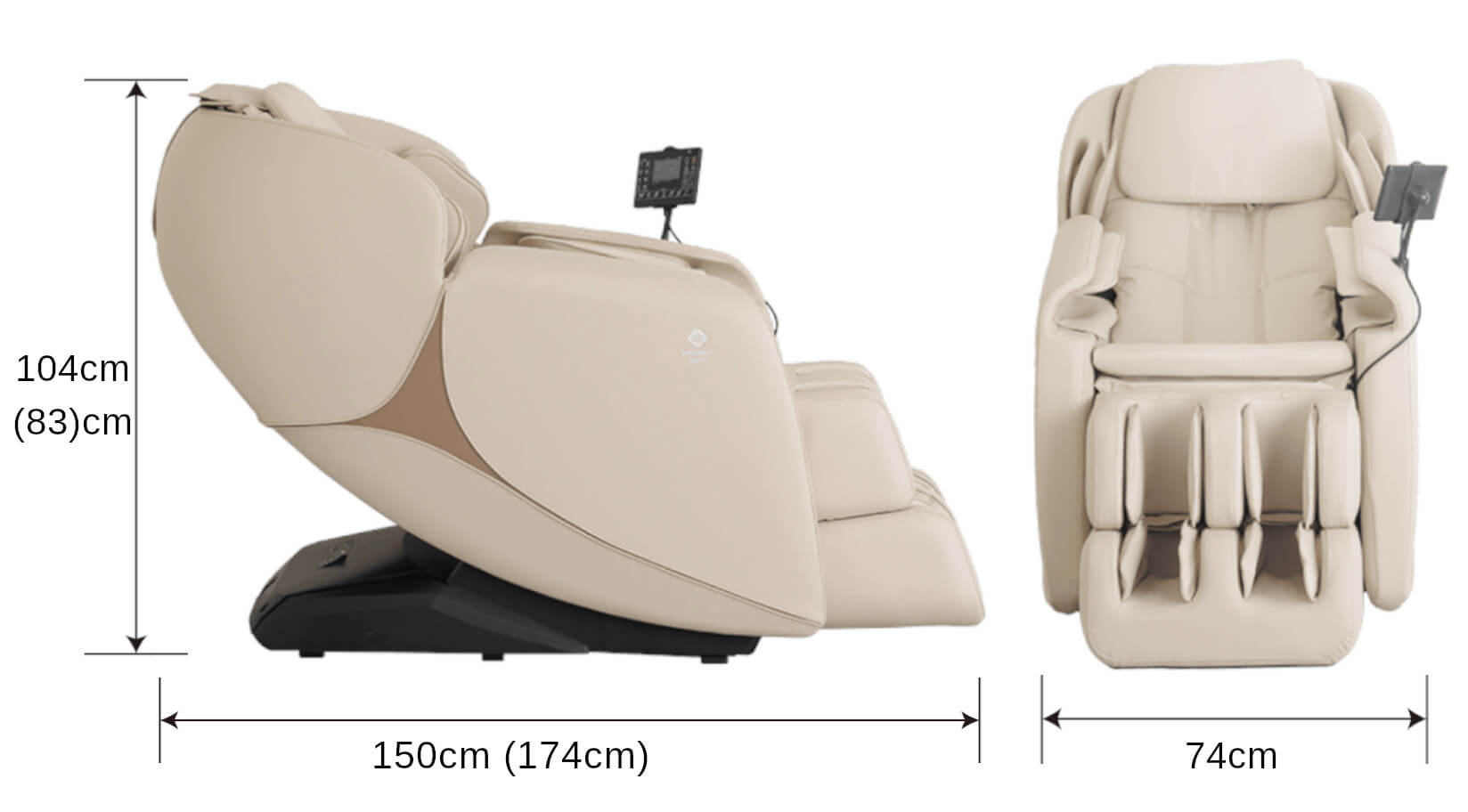 Massage Chair Size